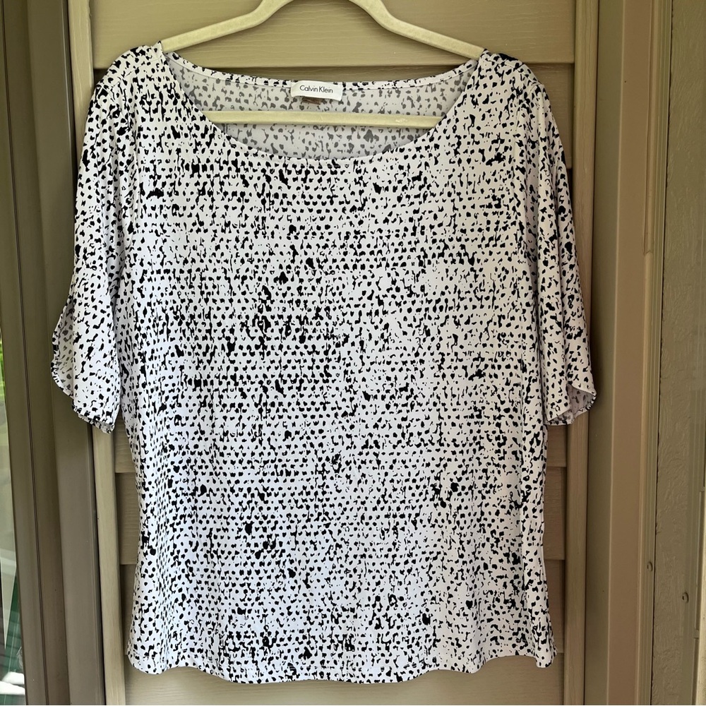 Calvin Klein Speckled Top